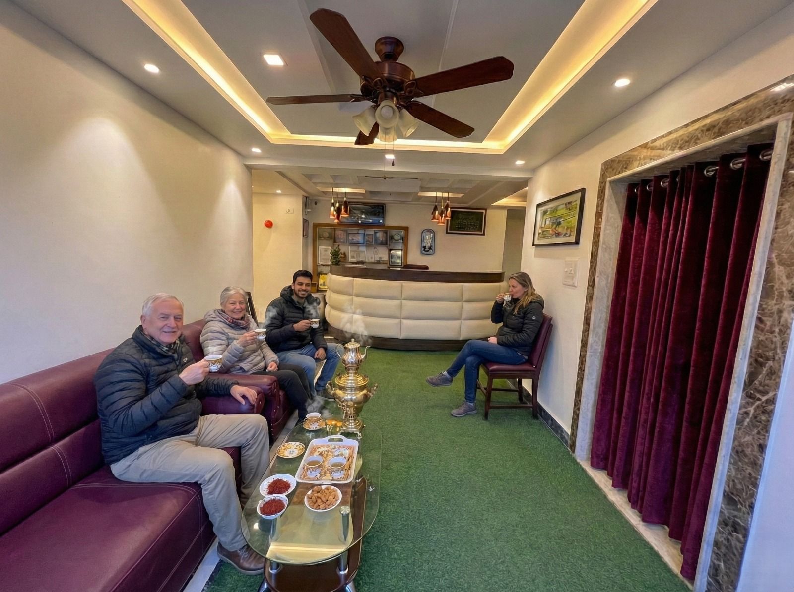 Reception with Complimentary Kehwa